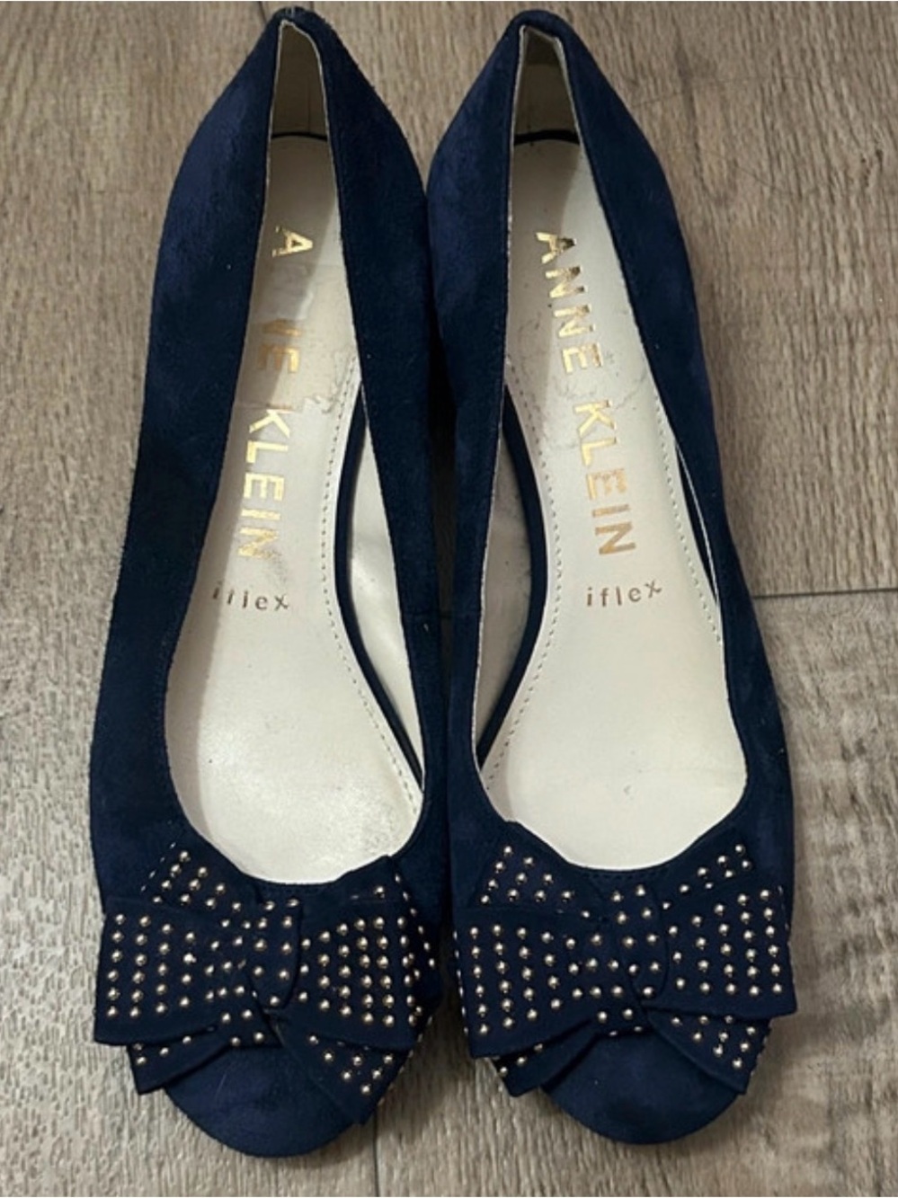 NWOT Anne Klein navy